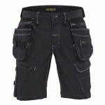 SHORT X1900 ARTISAN STRETCH 2D NOIR TAILLE 46 - BLAKLADER