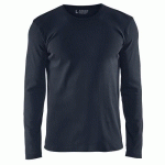 T-SHIRT MANCHES LONGUES MARINE FONCÉ TAILLE M - BLAKLADER