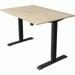 BUREAU RÈGLABLE MOVE1FONCTION MÉMOIREANT.L120XP80CMÉRABLE - KERKMANN