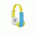 CASQUE ENFANT HA-KD7-YN-E JAUNE BLEU - JVC KENWOOD