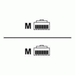 MCL IC5J99A0006F03W CÂBLE DE RÉSEAU BLANC 0,3 M CAT6 F/UTP (FTP) ROND