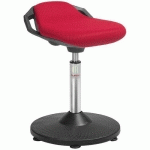 TABOURET TRUMPET ASSISE SPACE TISSU 3D ROUGE - GLOBAL