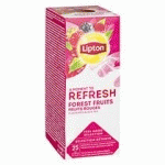 THÉ LIPTON FRUITS ROUGES - BOÎTE DE 25 SACHETS