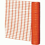 BARRIÈRE DE SIGNALISATION PLASTIQUE ORANGE - 100X50M - TALIAPLAST