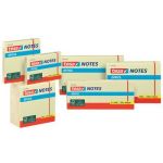 BLOC STANDARD ADHÉSIF OFFICE NOTES, 100 X 75 MM, JAUNE - LOT DE 24