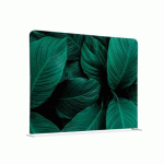 CLOISON EN TISSU 200-150 DOUBLE FEUILLAGE VERT