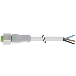 CONNECTEUR INDUSTRIEL PRÉ-CÂBLÉ RS PRO 5 CONDUCTEURS , M12 FEMELLE, 2M ( PRIX POUR 1 )