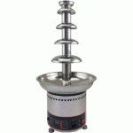 FONTAINE À CHOCOLAT 5 CASCADES CUVE 4 KG HAUTEUR 68 CM