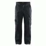 PANTALON DE TRAVAIL CARGO NOIR TAILLE 48L - BLAKLADER