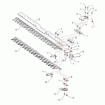 PIÈCE DÉTACHÉE N°19 - PREMILAMA BARRA INFERIORE P70 (RIF. 621240) EUROSYSTEMS