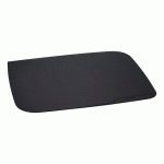 SOUS-MAIN SANS RABAT ESSELTE SOFT TOUCH 53 X 40 CM NOIR