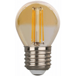 ARUM LIGHTING - AMPOULE LED E27 4W G45 (BALLE DE GOLF) EQ 40W AMBREE TEMPÉRATURE DE COULEUR: BLANC CHAUD 2200K