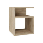 WORKTOP EXPRESS - TABLE DE CHEVET TINI 30X30X40 CM, CHÊNE SONOMA