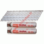 PACK POINTES 34° INOX 3.1X63 TP CRANTEES BOITE DE 2200 AVEC GAZ