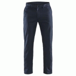 PANTALON DE TRAVAIL CHINO STRETCH 2D MARINE FONCÉ TAILLE 50C - BLAKLADER