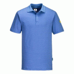PORTWEST AS21 POLO ANTISTATIQUE ESD BLEU HAMILTON - TAILLE 4XL