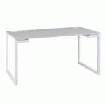 TABLE D'APPOINT SUNDAY GRISE 120 X 60 CM