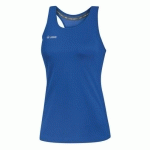 TANK TOP RUNNING SANS MANCHE FEMME - JAKO - RUN 20 BLEU