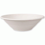LOT DE 2 - SALADIER EN CANNE À SUCRE, ROND, 900 ML, BLANC