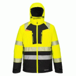 PORTWEST DX430 PARKA DX4 HV CLASSE 2 JAUNE/NOIR - TAILLE M