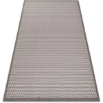 TAPIS SIZAL BORDERO 2907 TISSÉ À PLAT TAUPE / CRÈME BEIGE 120X170 CM