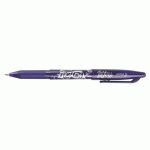 LOT DE 2 - STYLO ROLLER PILOT FRIXION BALL EFFAÇABLE À CAPUCHON POINTE 0,7 MM - ÉCRITURE FINE VIOLET