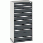 BOTT 1 ARMOIRE À TIROIRS SL-8616-9.2 AVEC 9 TIROIRS POUR CHARGE LOURDE - BOTT