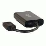 C2G HDMI TO VGA AND STEREO AUDIO ADAPTER CONVERTER DONGLE - CONVERTISSEUR VIDÉO - NOIR
