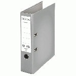 CLASSEUR À LEVIER CARTONNÉ ESSELTE CHROMOS PLUS A4 - DOS 8 CM GRIS CLAIR