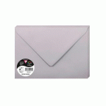 LOT DE 2 - PAQUET DE 20 ENVELOPPES POLLEN 162X229MM 120G/M² - GRIS KOALA