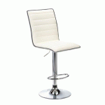 LOT DE 2 - TABOURET BLANC OZIO