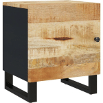 TABLE DE CHEVET 40X33X46 CM BOIS DE MANGUIER SOLIDE