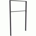 ARCEAU APPUI POUR VÉLOS EN ACIER REVÊTEMENT - 750MM - SCHAKE