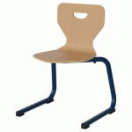 CHAISE MALIBU AST - T4 - COQUE HÊTRE / ALU BLEU 5005 - MANUTAN EXPERT