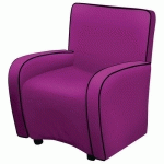 FAUTEUIL TEMPO PVC URBAN FUCHSIA