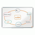 TABLEAU BLANC PREMIUM PLUS ÉMAILLÉ - 90 X 60 CM - NOBO