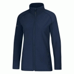 VESTE SOFTSHELL FEMME - JAKO - TEAM BLEU MARINE