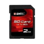 CARTE MÉMOIRE SD EMTEC 2GO HIGH SPEED