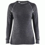 HAUT DE SOUS-VÊTEMENTS WARM FEMME GRIS/NOIR TAILLE S - BLAKLADER