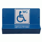 SIGNALÉTIQUE WC PMR - BRAILLE ET GRAVURE (HANDICAPÉS)