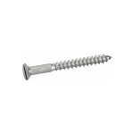 VIS À BOIS TÊTE FRAISÉE FENDUE - INOX A2 3X10 MM - BOÎTE DE 200