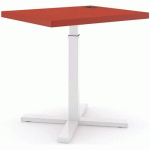 BUREAU PREMIUM RÉGLABLE ELEMENTS SOLID 800 - ROUGE - BLANC - ACTIFORCE