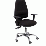 CHAISE DE BUREAU INTENSIVE 24H 5 ROUE NOIR - PIQUERAS Y CRESPO