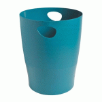 CORBEILLE À PAPIER ECOBIN EXACOMPTA COULEUR BLEU INDIGO
