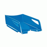 LOT DE 6 - CORBEILLE À COURRIER MAXI FORMAT CEP GLOSS BLEUE