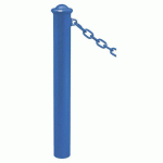 POTELET PROVINCE Ø114 MM CHAINES 1 ANNEAU AGORA BLEU 5010 - PROCITY