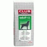 ALIMENT POUR CHIEN CLUB SPECIAL PERFORMANCE ADULT CC ROYAL CANIN