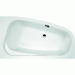 BAIGNOIRE FRISBEE ASYMÉTRIQUE - DROITE 150 X 90 CM LEDA