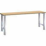 ÉTABLIS GRIS CLAIR 1500X800X850 CAPACITÉ 800KG _ 88.141.020 - LISTA