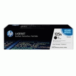 HP 125A - CB540AD PACK 2 TONERS NOIRS - HP